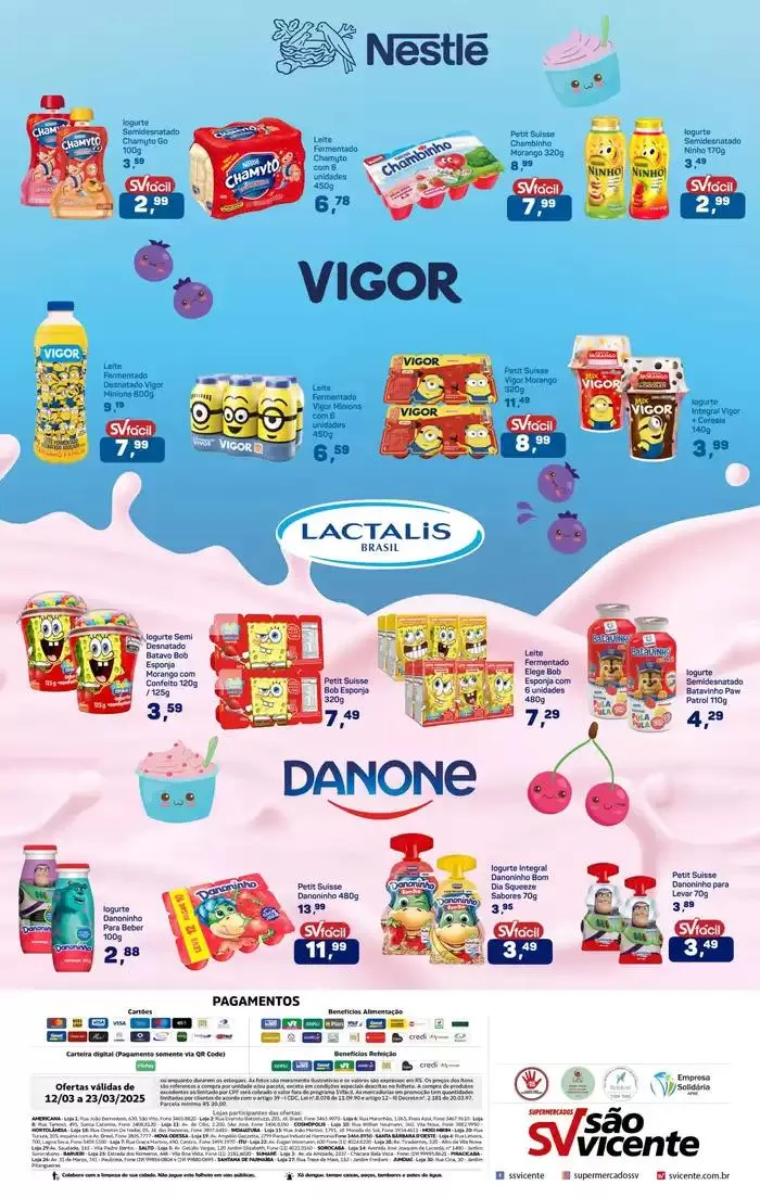 Encarte de Melhores ofertas e descontos 12 de março até 23 de março 2025 - Pagina 8