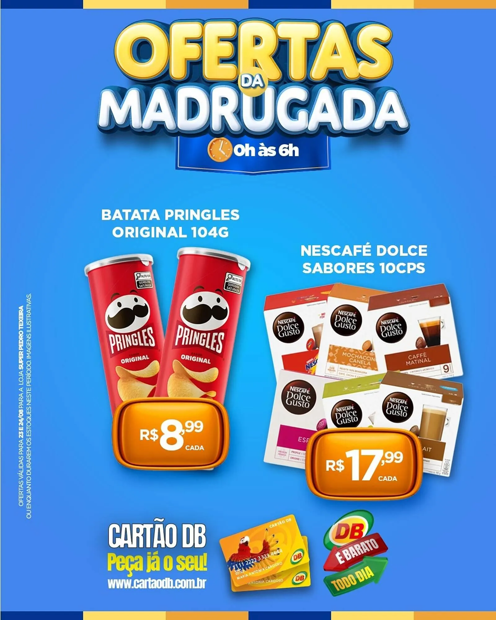 Encarte de Catálogo DB Supermercados 23 de agosto até 24 de agosto 2025 - Pagina 1