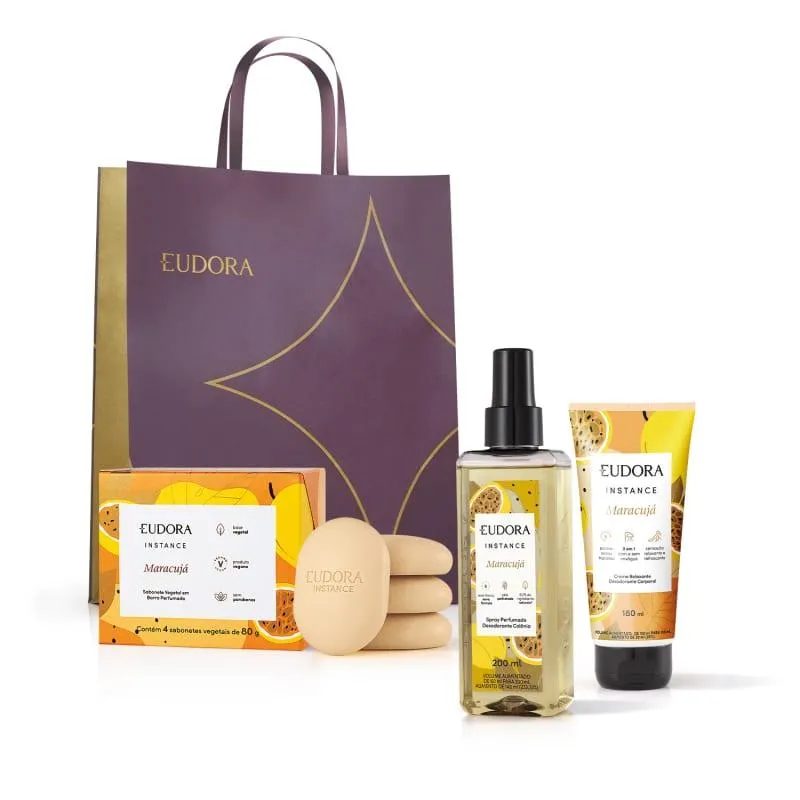 Combo Presente Instance Maracujá (3 itens)