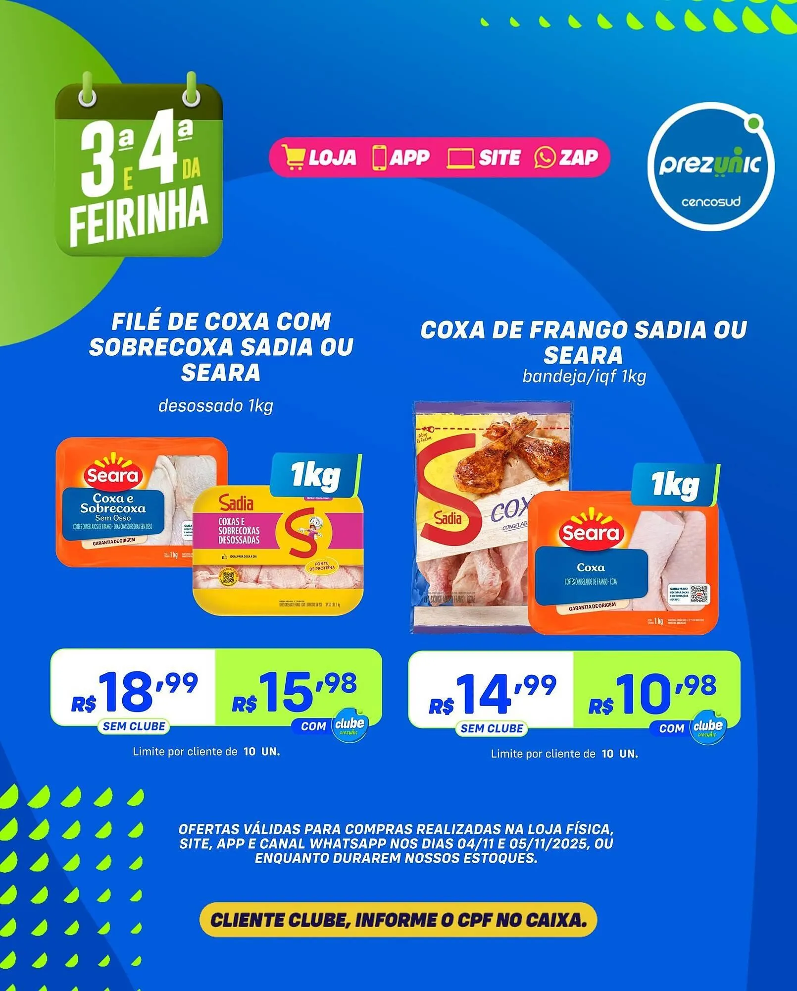 Encarte de Encarte Prezunic 4 de novembro até 5 de novembro 2025 - Pagina 5