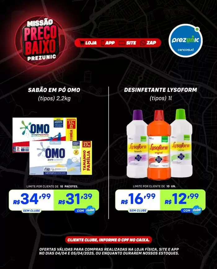 Encarte de Encarte Prezunic 4 de abril até 5 de abril 2025 - Pagina 4