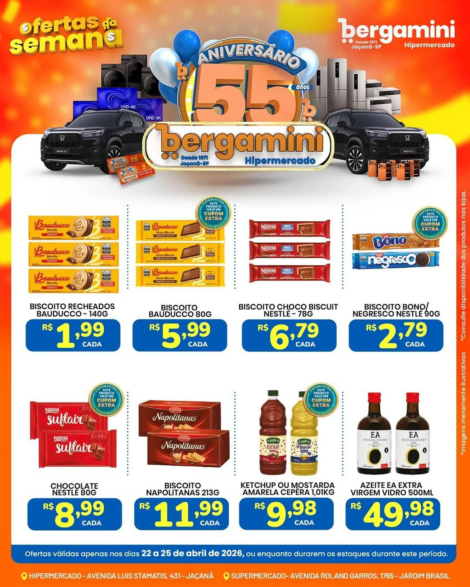 Encarte de Catálogo Supermercado Bergamini 22 de abril até 25 de abril 2026 - Pagina 3