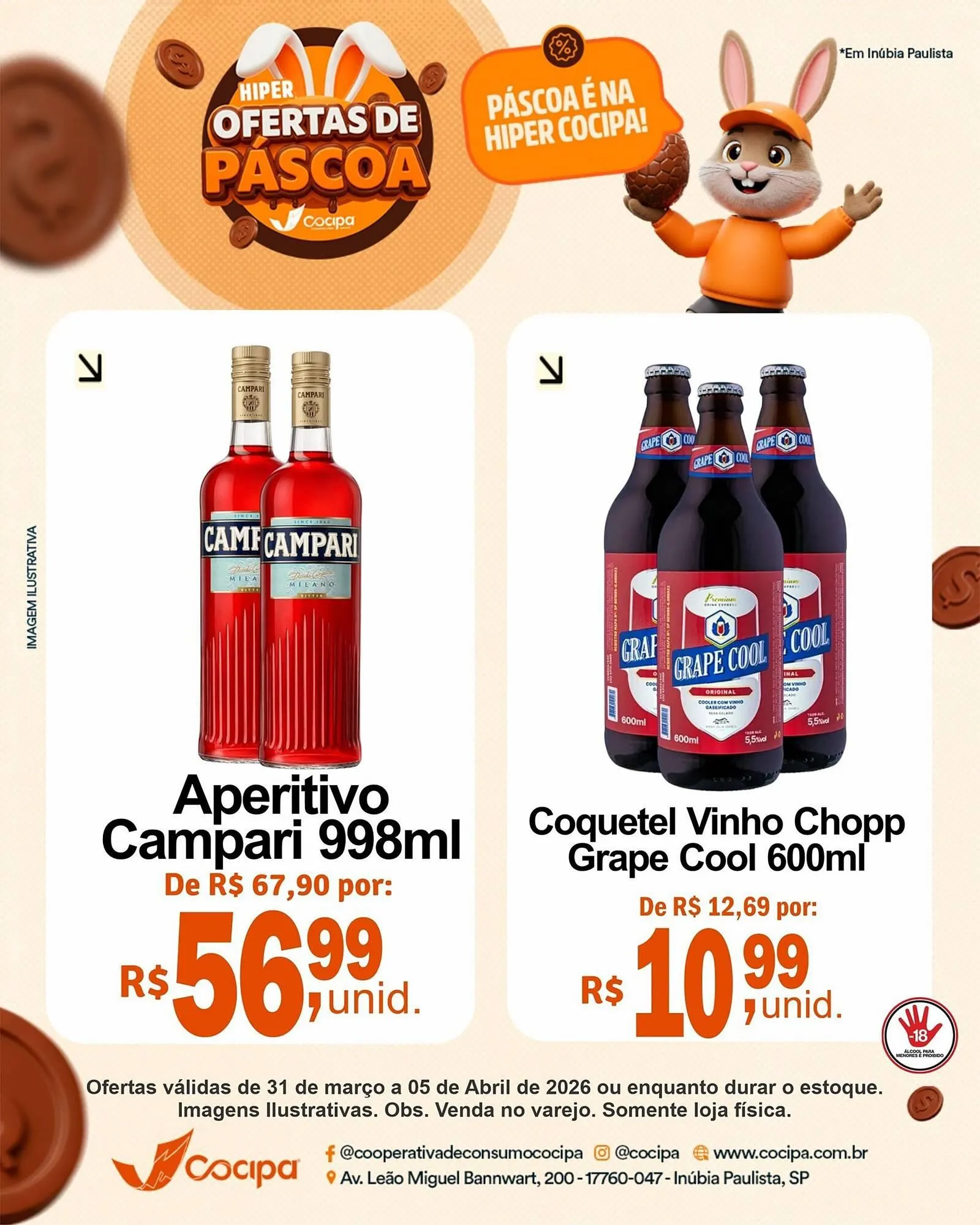 Encarte de Catálogo Cocipa 31 de março até 5 de abril 2026 - Pagina 1