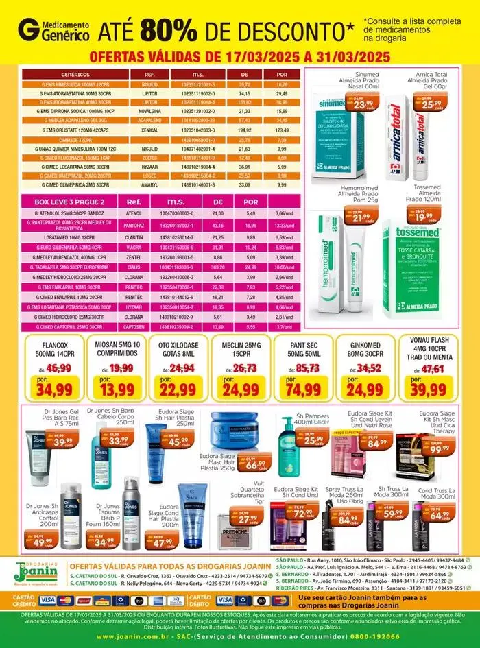 Encarte de Encarte Supermercados Joanin 28 de março até 7 de abril 2025 - Pagina 12