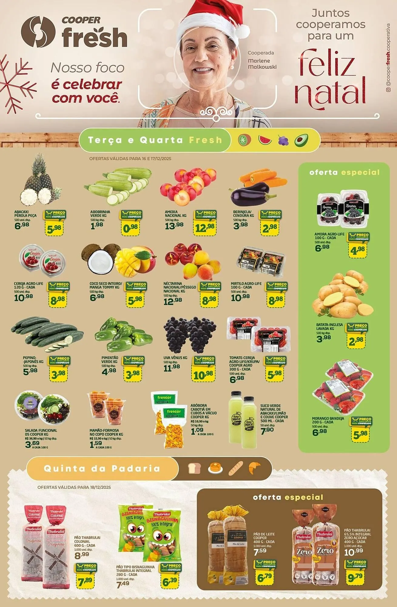 Encarte de Tabloide Cooper 16 de dezembro até 20 de dezembro 2025 - Pagina 1