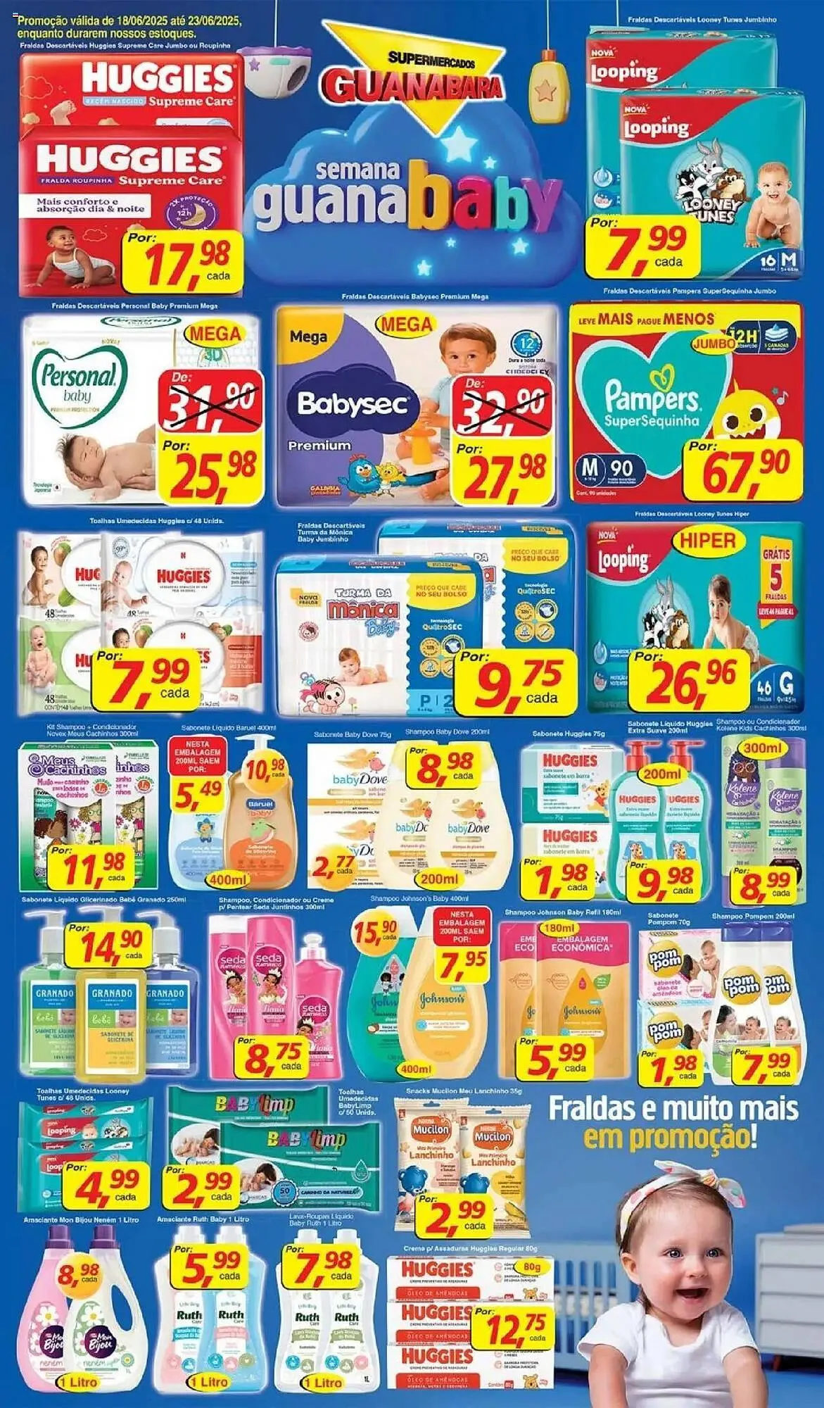 Encarte de Catálogo Supermercados Guanabara 18 de junho até 23 de junho 2025 - Pagina 11