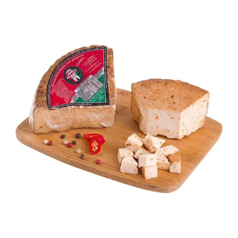 Queijo Ricota Com Pimenta Tania Pedaço Kg