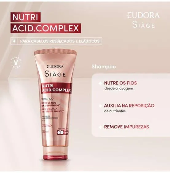 Shampoo Siàge Nutri Acid.Complex 250ml