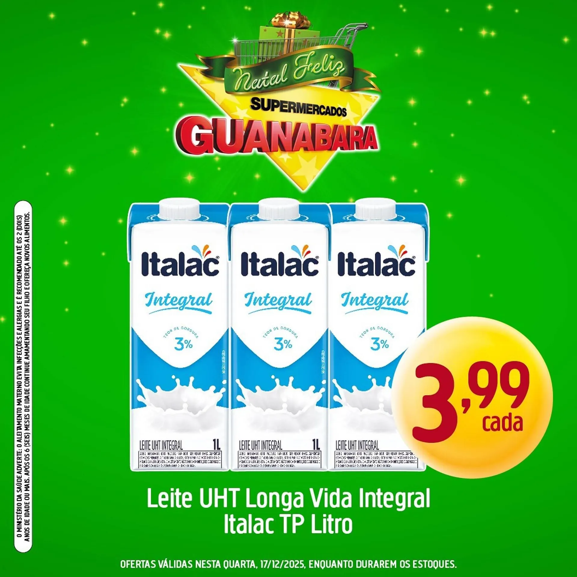 Encarte de Encarte Supermercados Guanabara 17 de dezembro até 17 de dezembro 2025 - Pagina 1