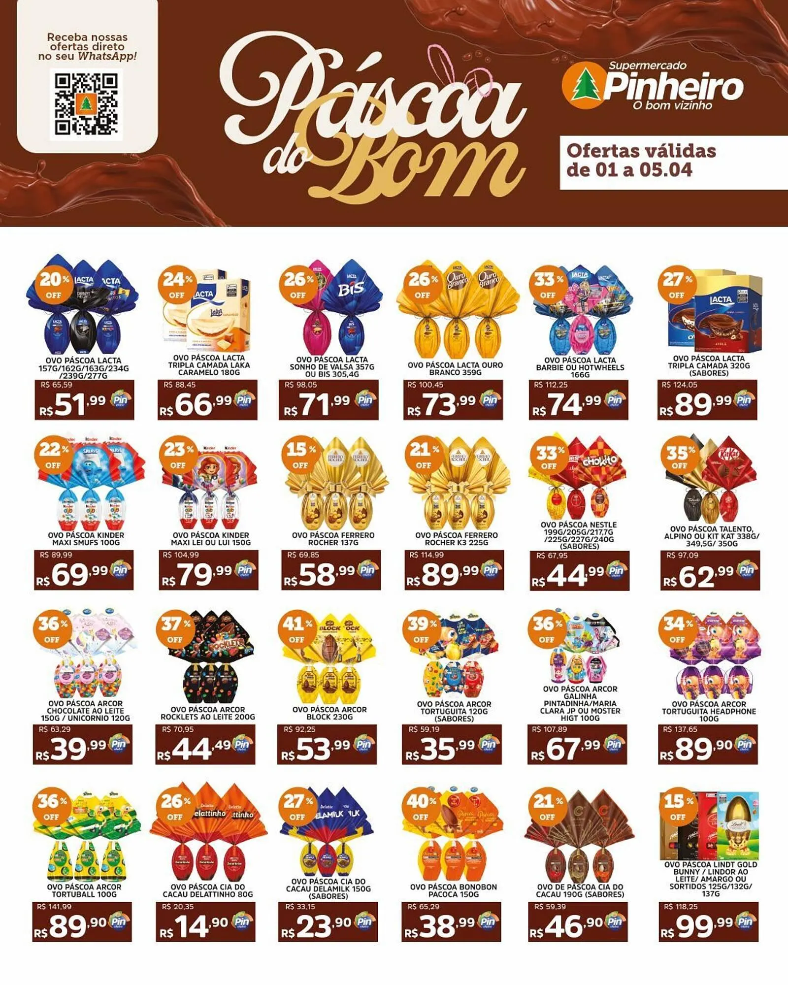 Encarte de Encarte Pinheiro Supermercado 3 de abril até 5 de abril 2026 - Pagina 2