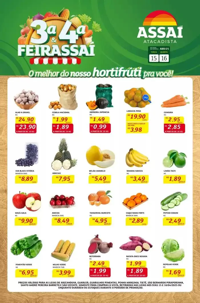 Encarte de Ofertas exclusivas 15 de abril até 16 de abril 2025 - Pagina 1