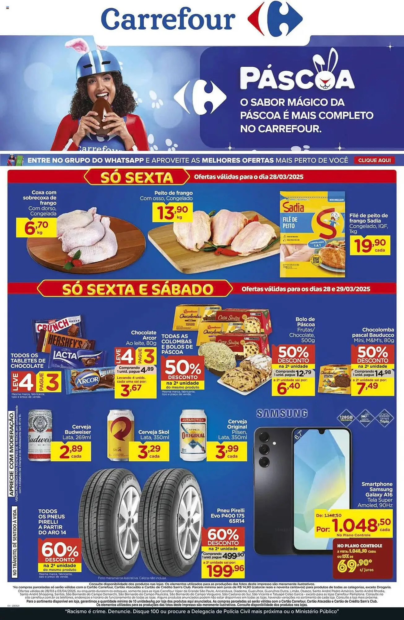 Encarte de Catálogo Carrefour 28 de março até 3 de abril 2025 - Pagina 1