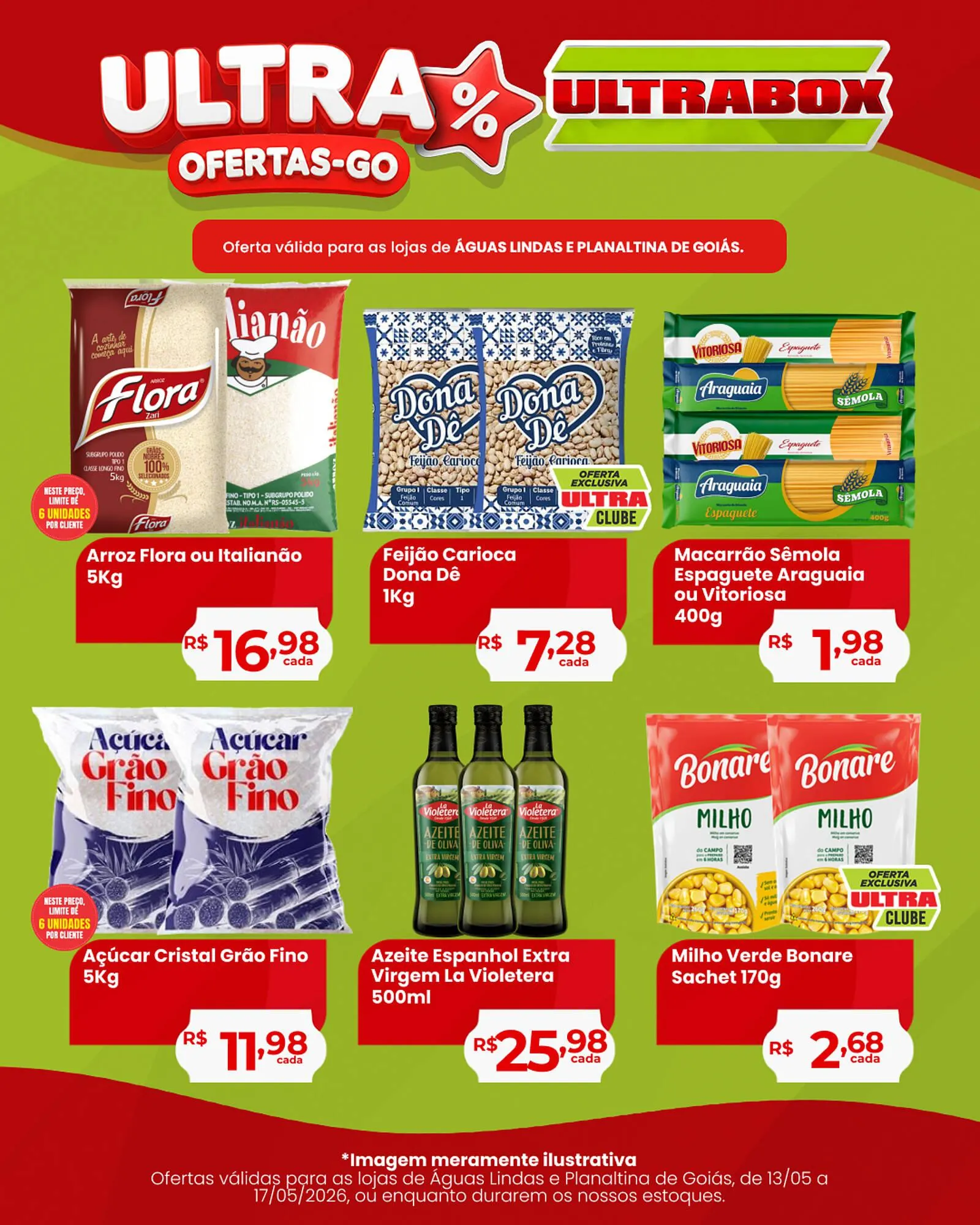 Encarte de Panfleto Ultrabox 14 de maio até 17 de maio 2026 - Pagina 1