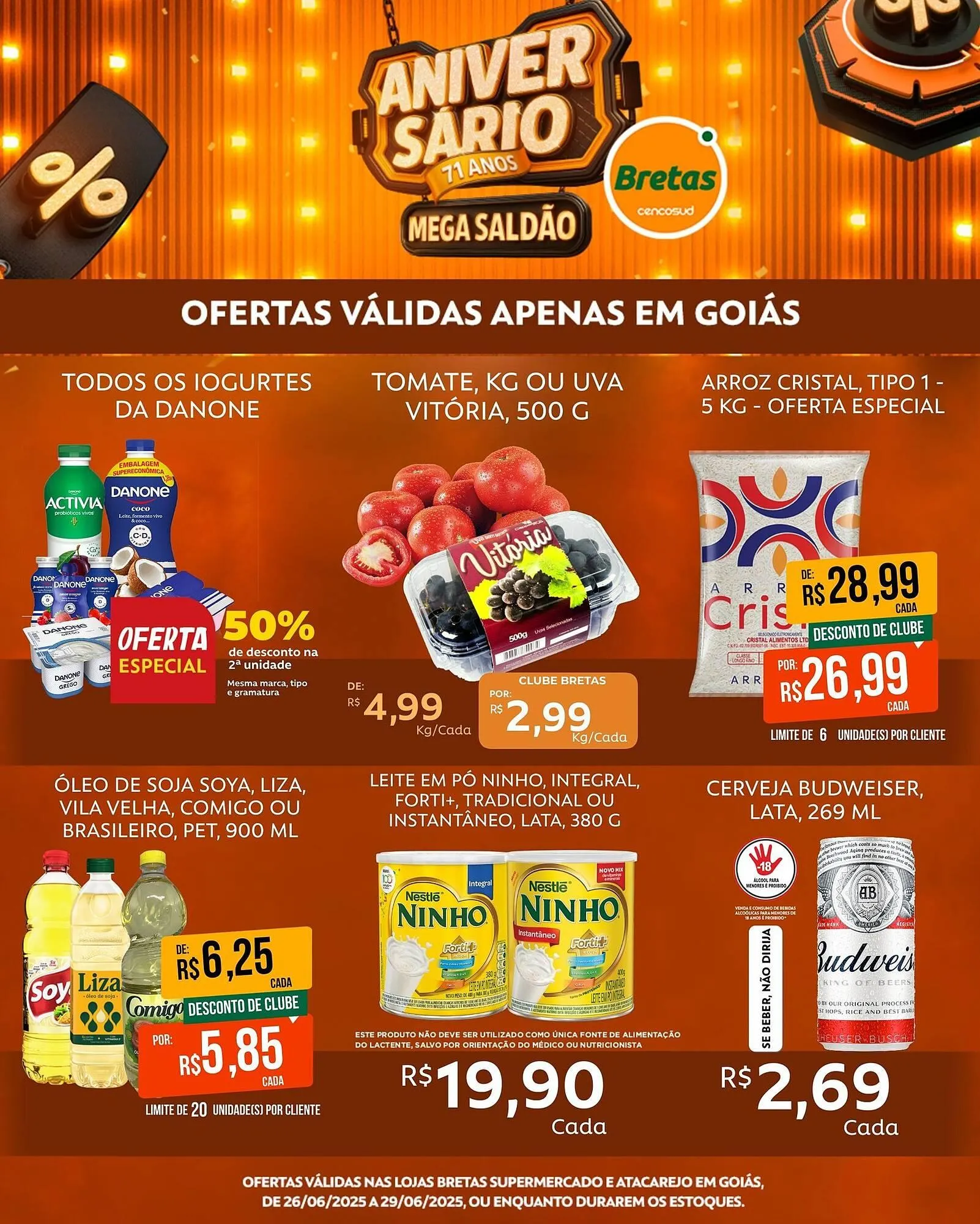 Encarte de Catálogo Supermercados Bretas 26 de junho até 29 de junho 2025 - Pagina 2