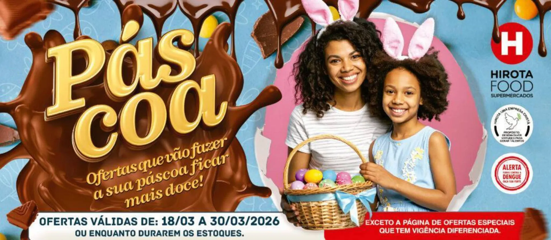 Encarte de Catálogo Hirota Food Supermercado 18 de março até 30 de março 2026 - Pagina 1