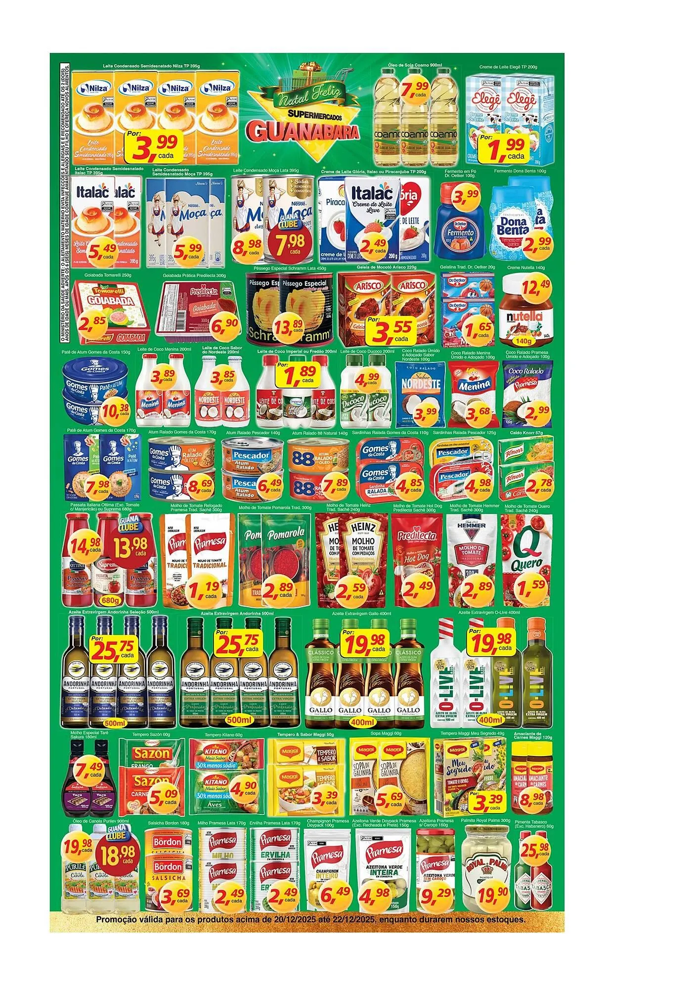 Encarte de Encarte Supermercados Guanabara 20 de dezembro até 22 de dezembro 2025 - Pagina 3