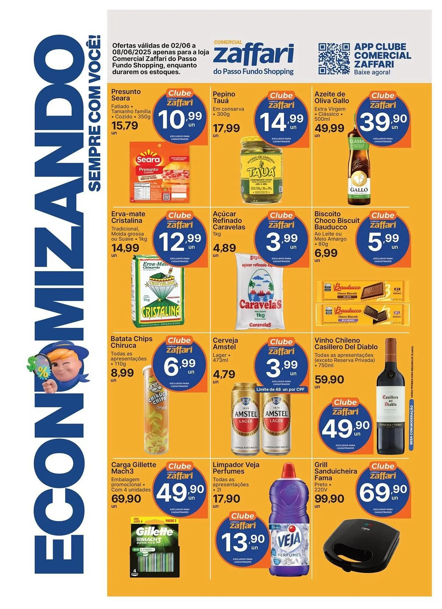 Encarte de Catálogo Comercial Zaffari 2 de junho até 8 de junho 2025 - Pagina 1