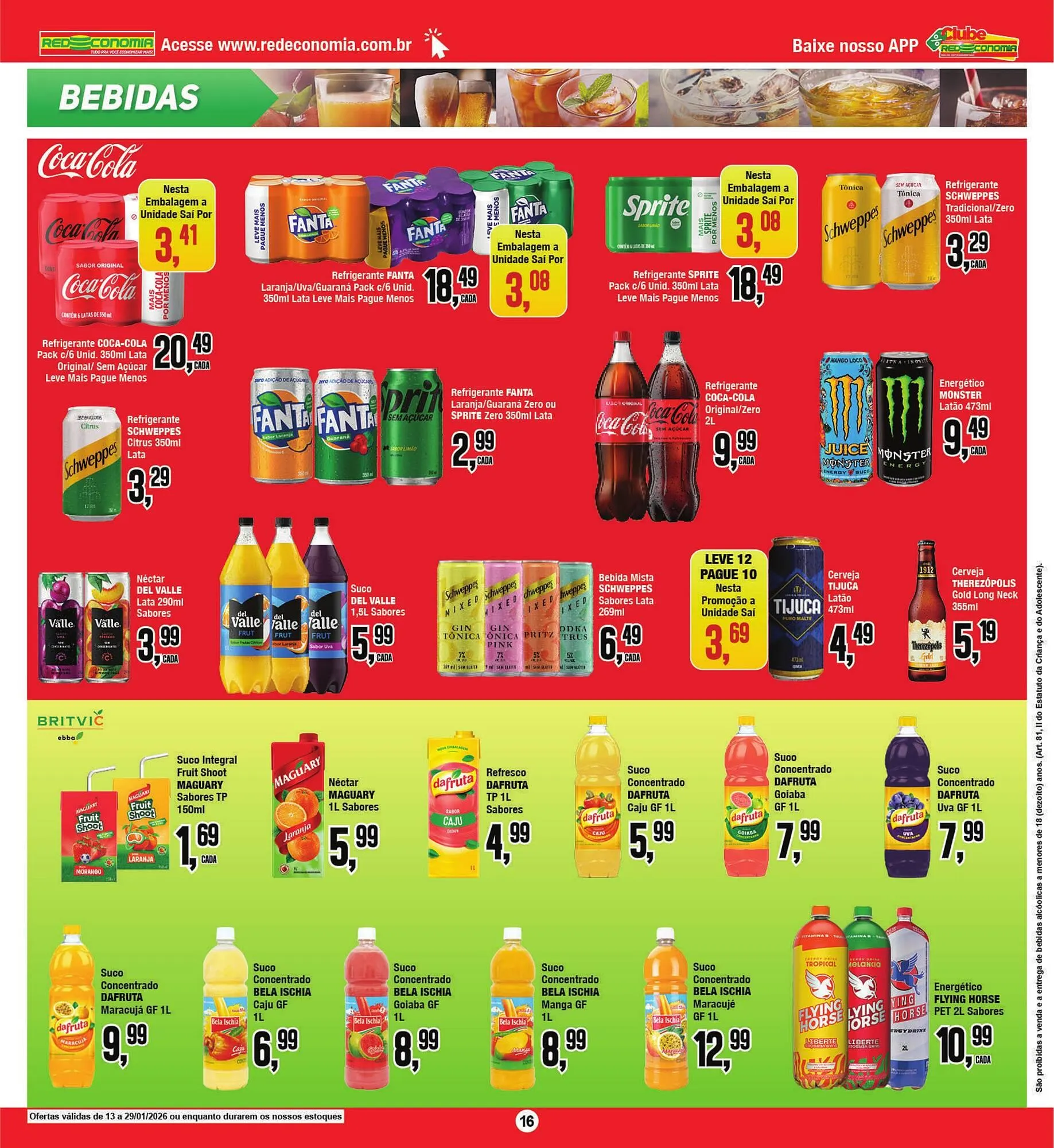 Encarte de Encarte Rede Economia 21 de janeiro até 29 de janeiro 2026 - Pagina 16