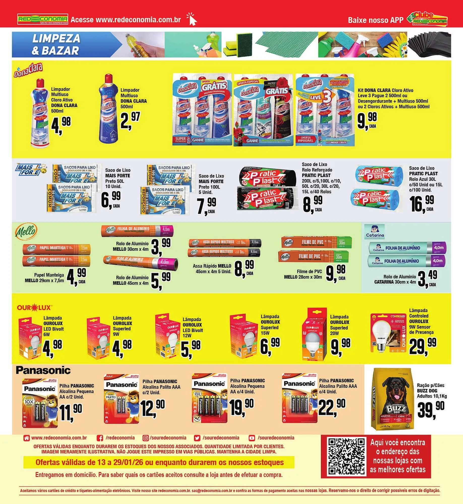 Encarte de Encarte Rede Economia 21 de janeiro até 29 de janeiro 2026 - Pagina 21