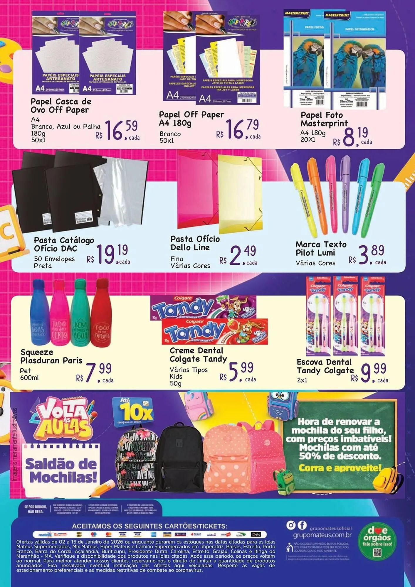 Encarte de Catálogo Supermercados Mateus 2 de janeiro até 15 de janeiro 2026 - Pagina 4