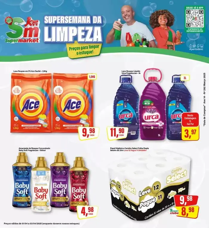 Encarte de Ofertas especiais atraentes para todos 1 de abril até 3 de abril 2025 - Pagina 1