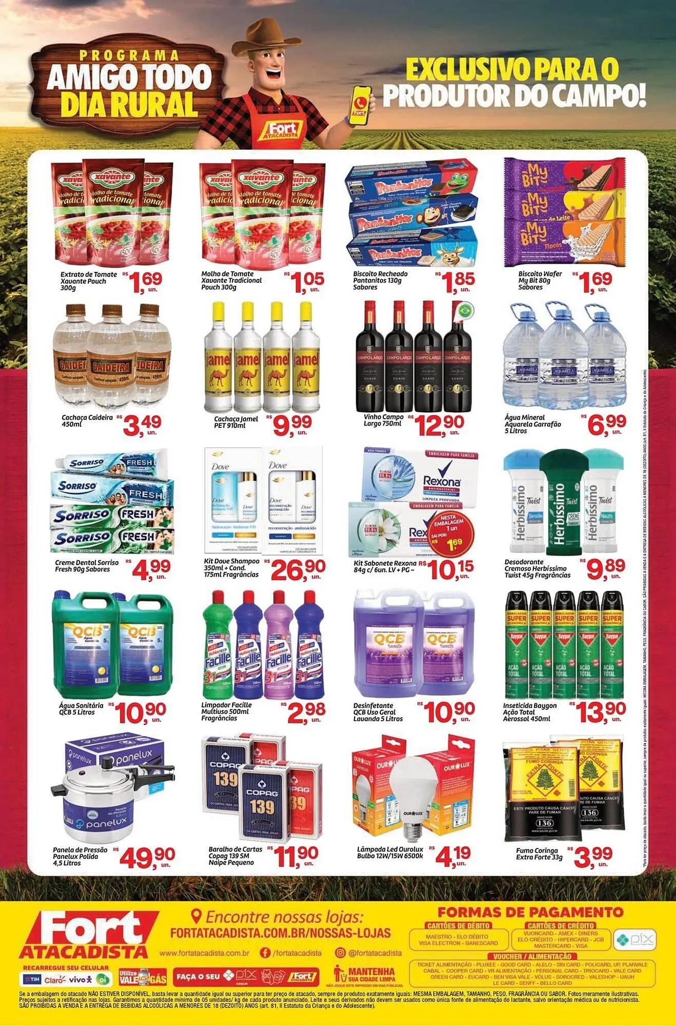 Encarte de Tabloide Fort Atacadista 13 de abril até 26 de abril 2026 - Pagina 2