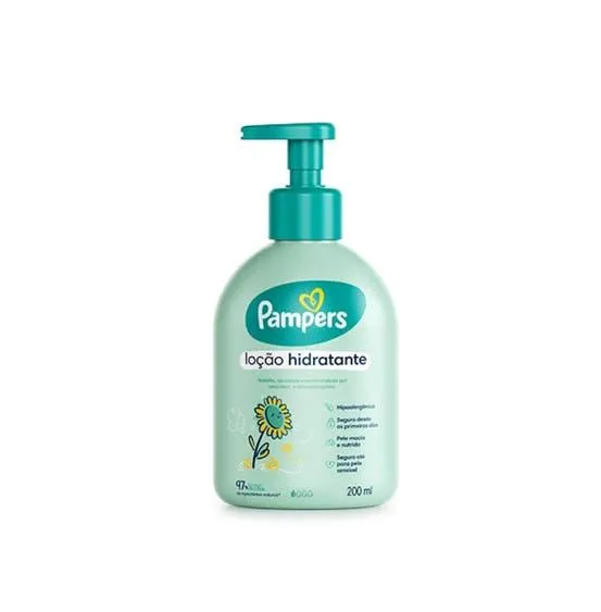 Loção Hidratação Pampers Corporal Girassol 200ml