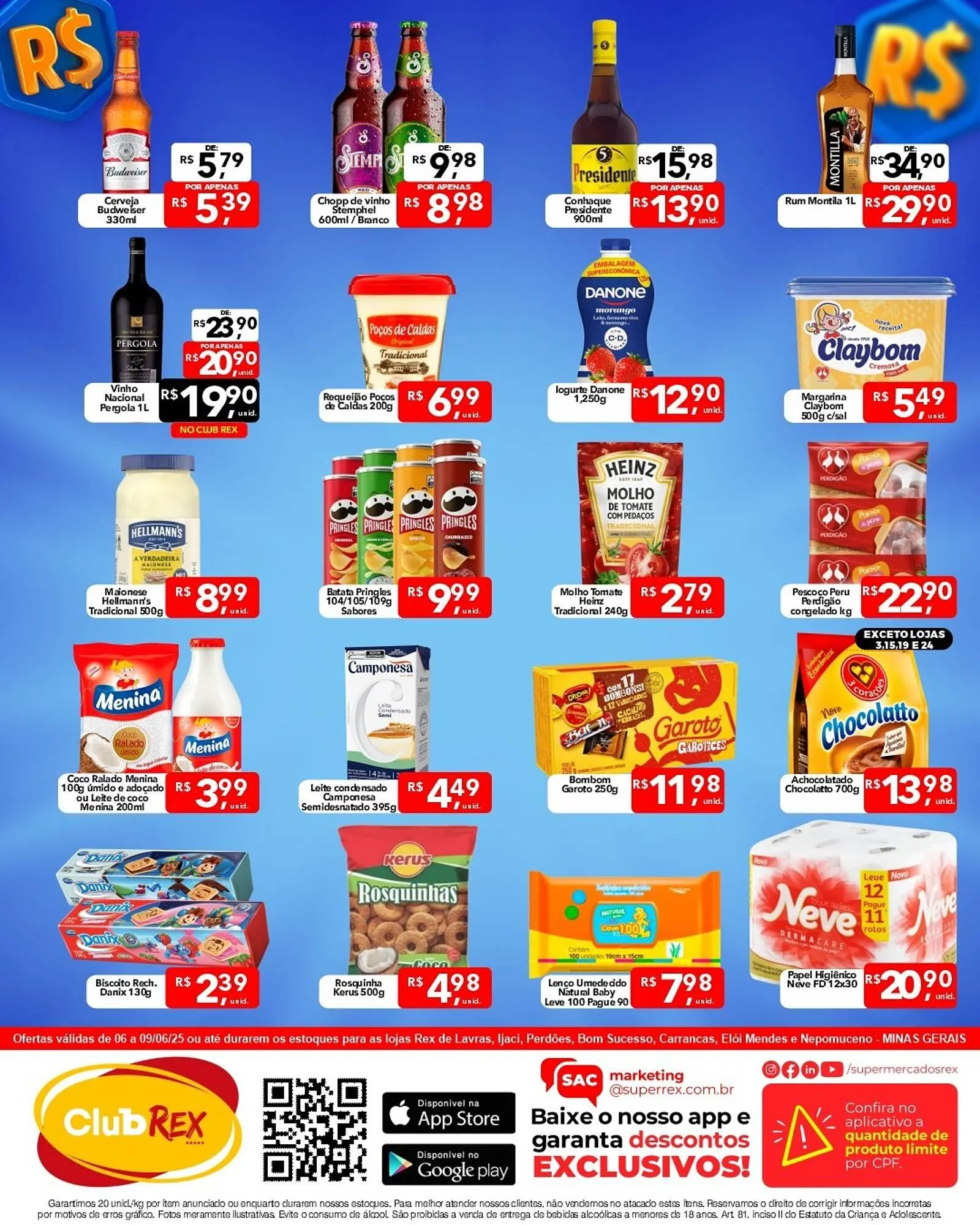 Encarte de Catálogo Supermercados Rex 6 de junho até 9 de junho 2025 - Pagina 2