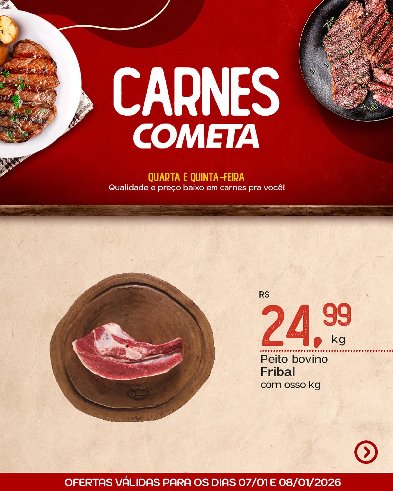 Encarte de Encarte Cometa Supermercados 8 de janeiro até 8 de janeiro 2026 - Pagina 3