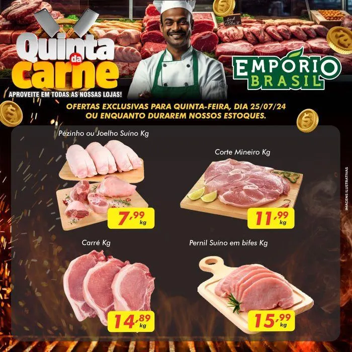Encarte de Oferta Empório Brasil 26 de julho até 28 de julho 2024 - Pagina 7