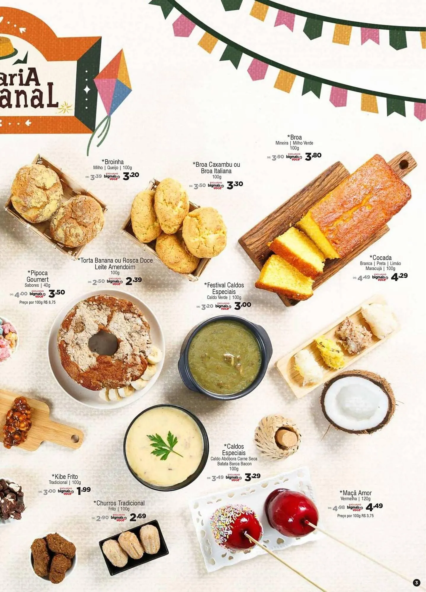 Encarte de Catálogo Big Mais Supermercados 4 de junho até 17 de junho 2025 - Pagina 3
