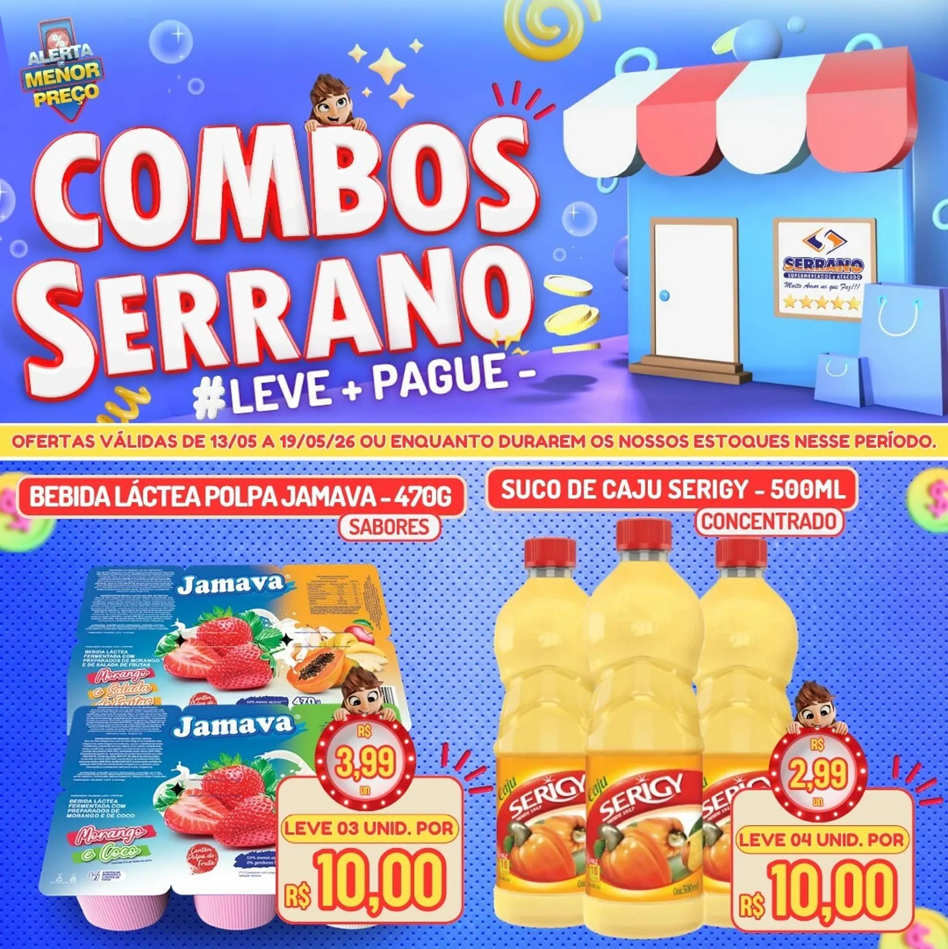 Encarte de Catálogo Serrano Supermercado 13 de maio até 19 de maio 2026 - Pagina 8