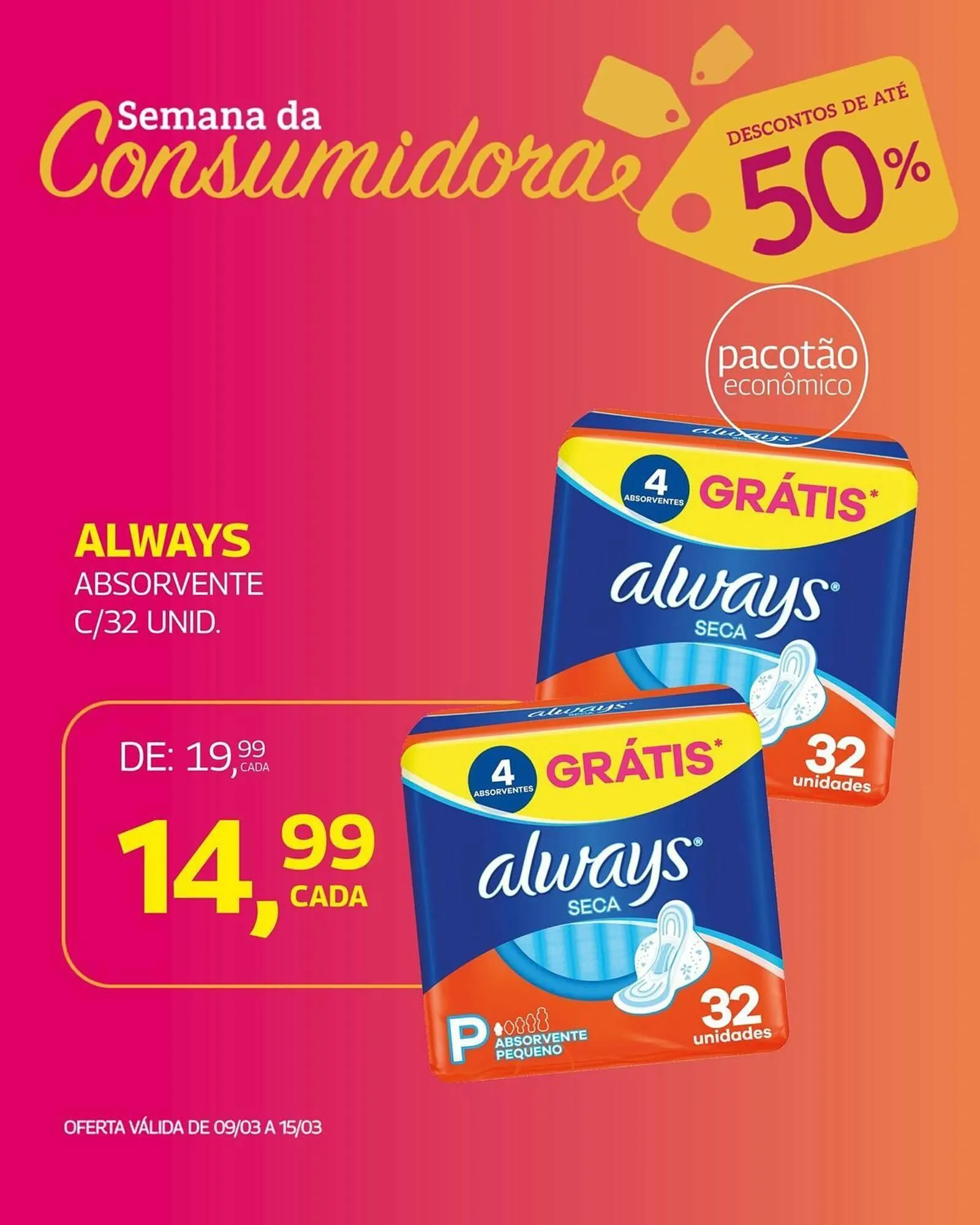 Encarte de Folheto Lojas Rede 9 de março até 15 de março 2026 - Pagina 10