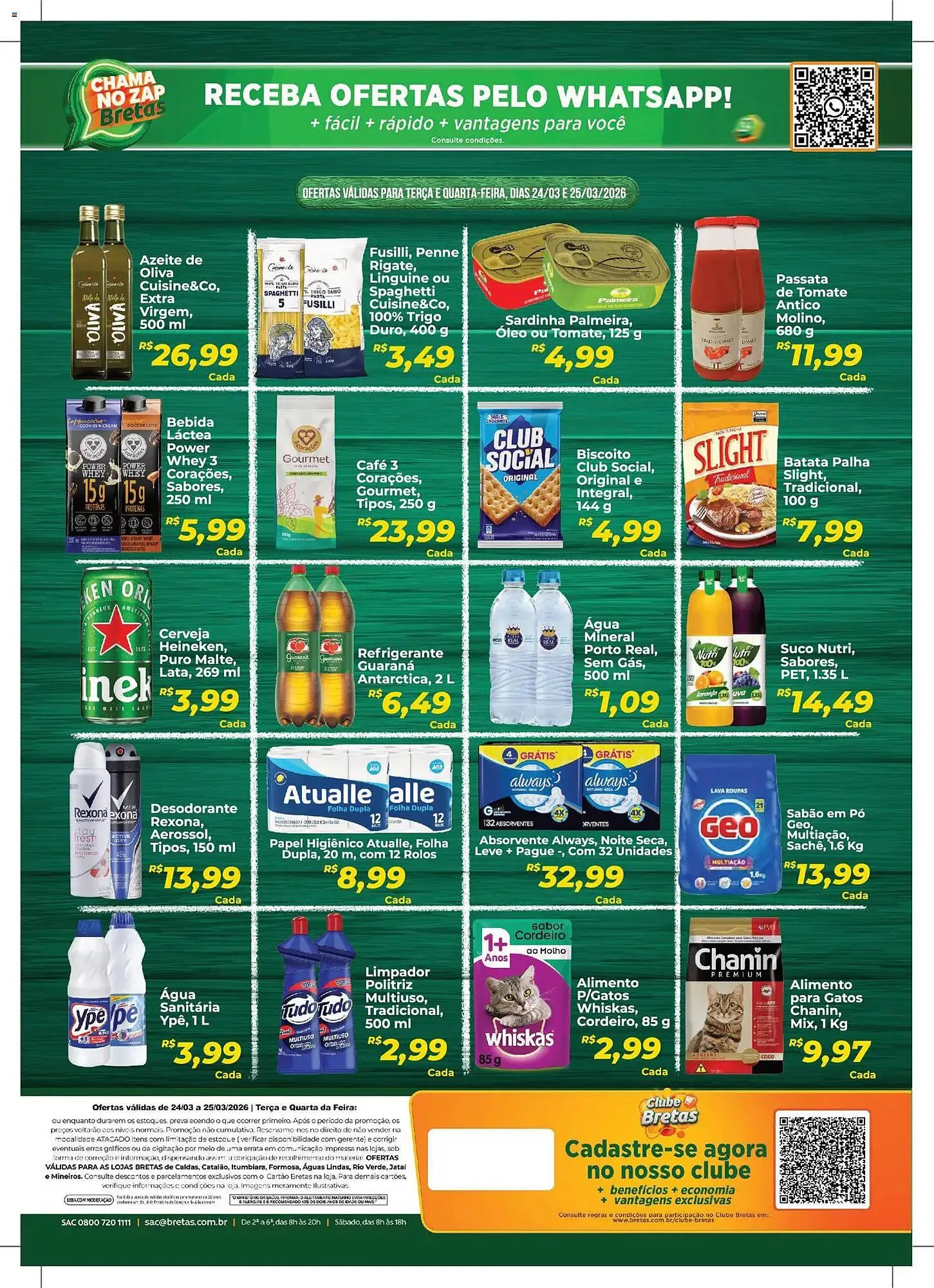 Encarte de Catálogo Supermercados Bretas 24 de março até 25 de março 2026 - Pagina 2