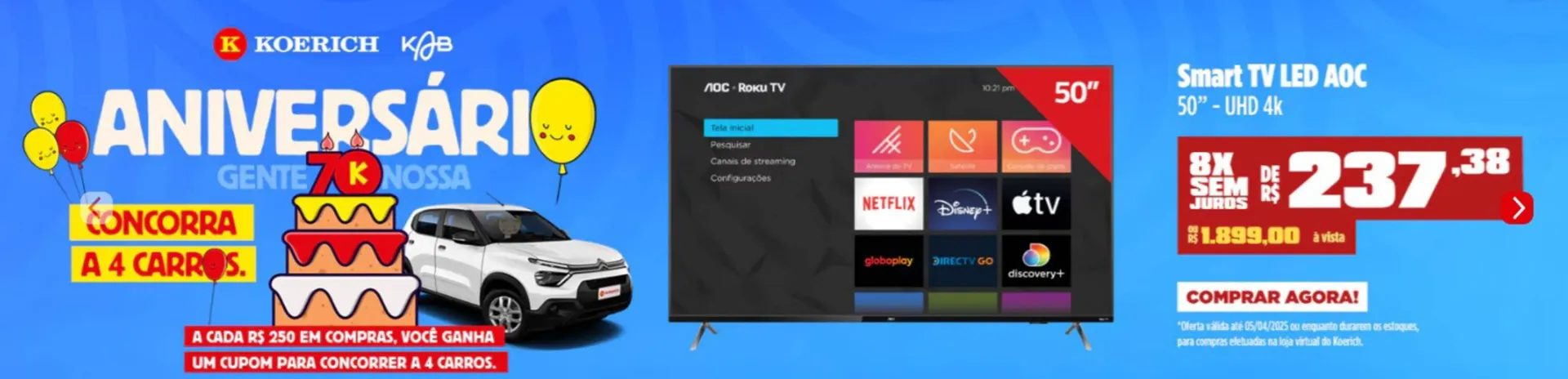 Encarte de Catálogo Lojas Koerich 4 de abril até 4 de maio 2025 - Pagina 3