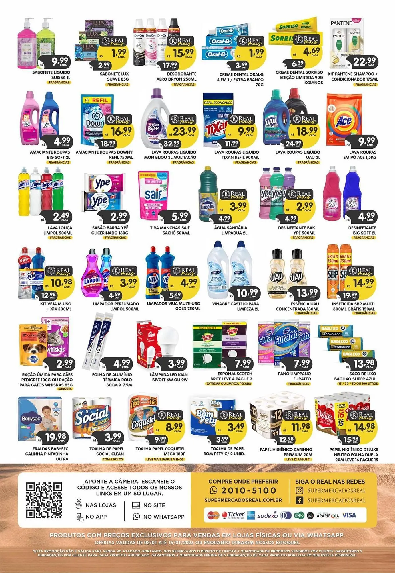 Encarte de Encarte Supermercados Real 5 de janeiro até 15 de janeiro 2026 - Pagina 8