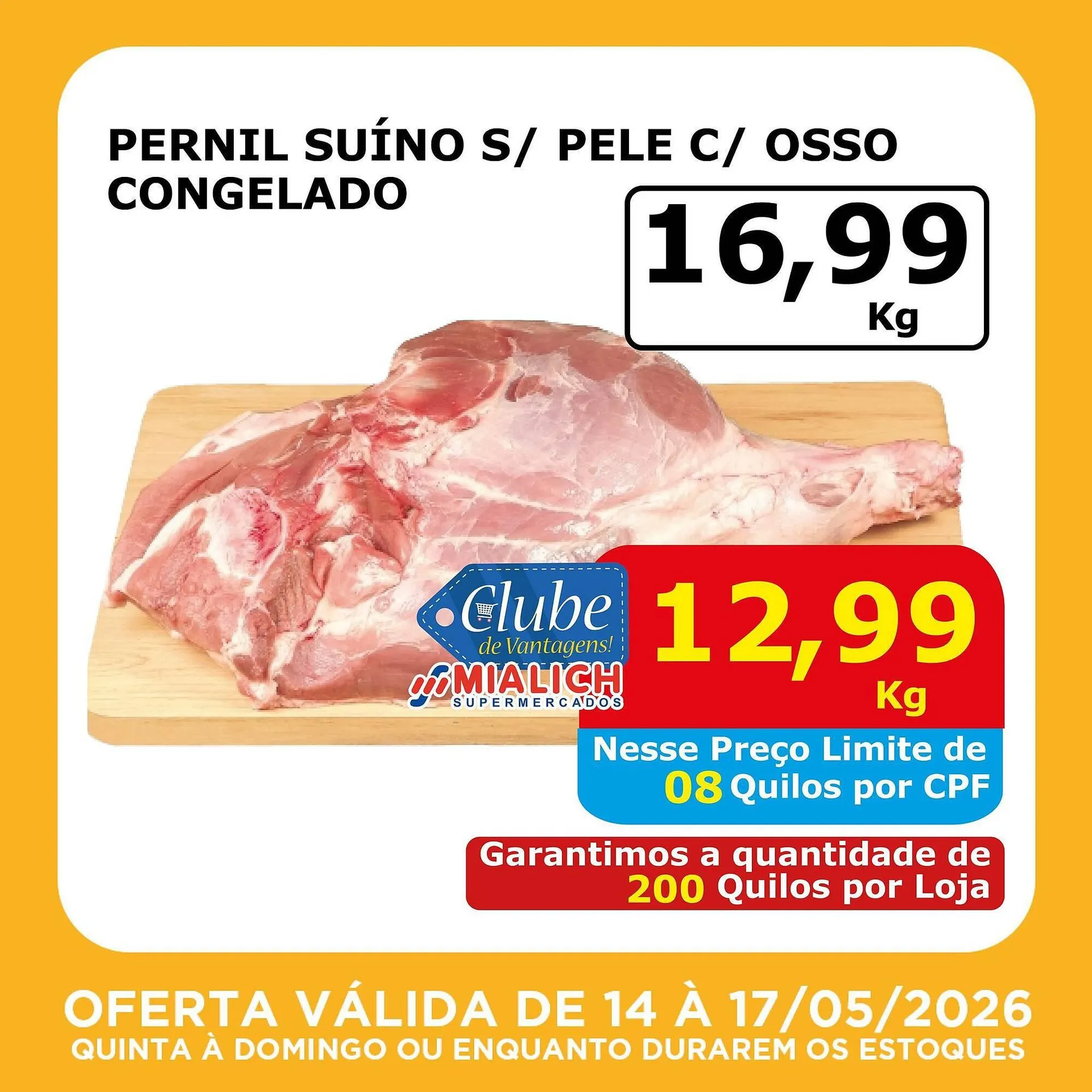 Encarte de Catálogo Mialich Supermercados 14 de maio até 17 de maio 2026 - Pagina 2