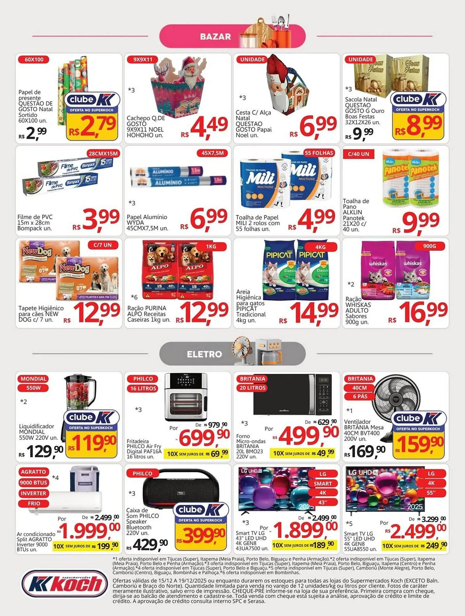 Encarte de Catálogo Supermercados Koch 16 de dezembro até 19 de dezembro 2025 - Pagina 8