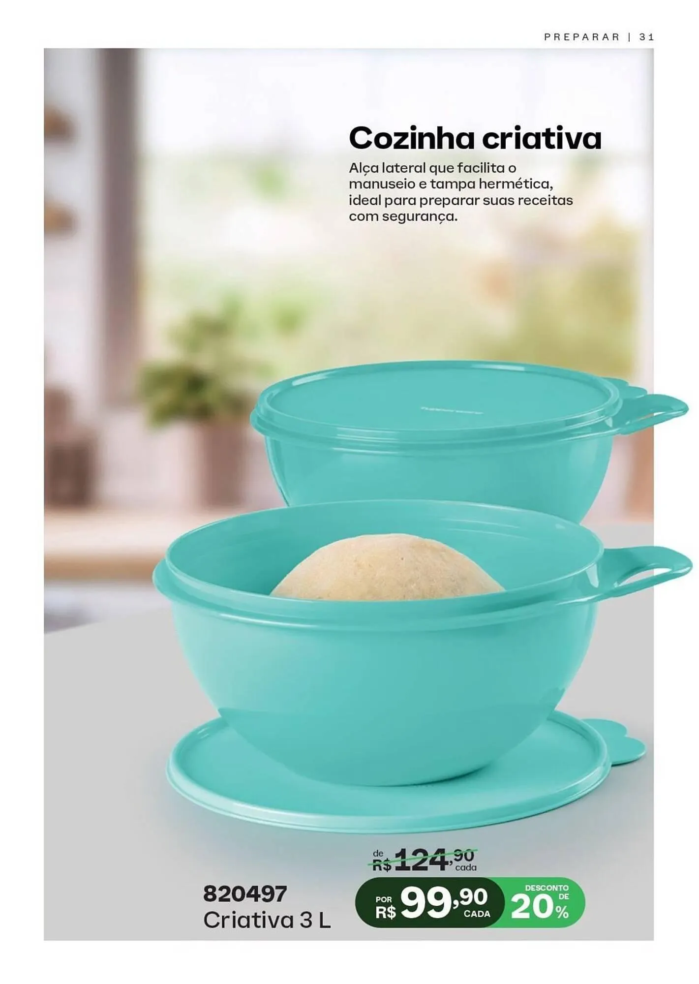 Encarte de Catálogo Tupperware 24 de outubro até 31 de outubro 2025 - Pagina 31