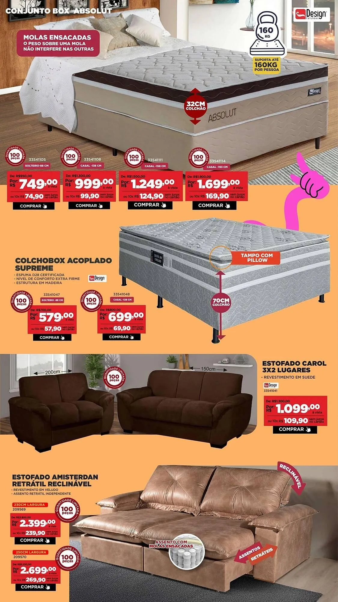 Encarte de Catálogo Móveis Simonetti 18 de agosto até 23 de agosto 2025 - Pagina 3