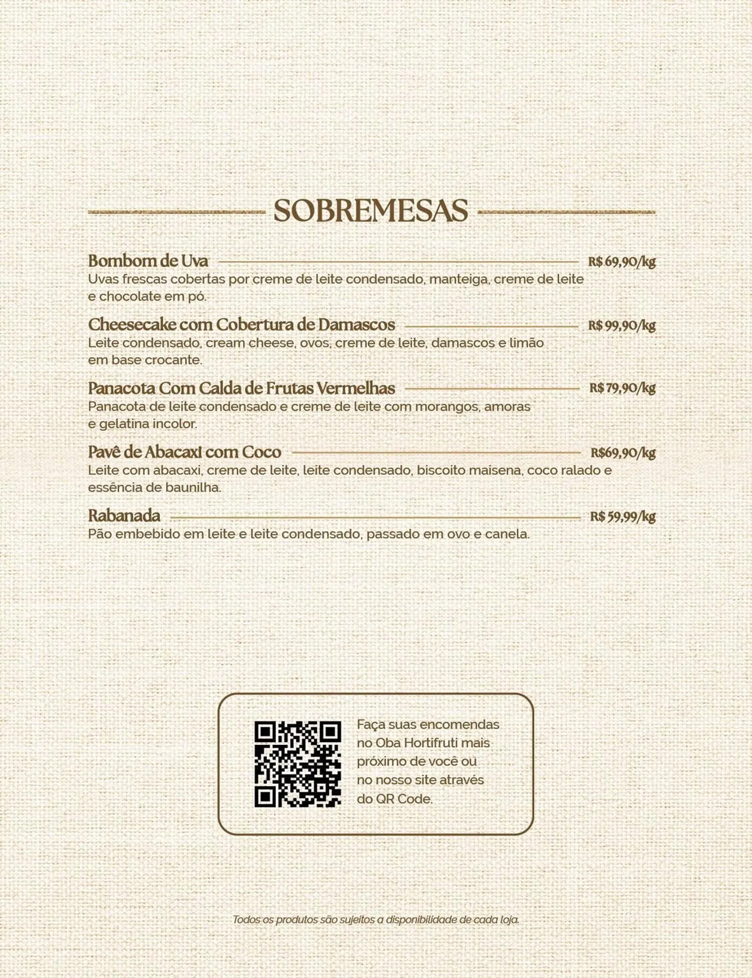 Encarte de Folheto Oba Hortifruti 10 de dezembro até 31 de dezembro 2025 - Pagina 23