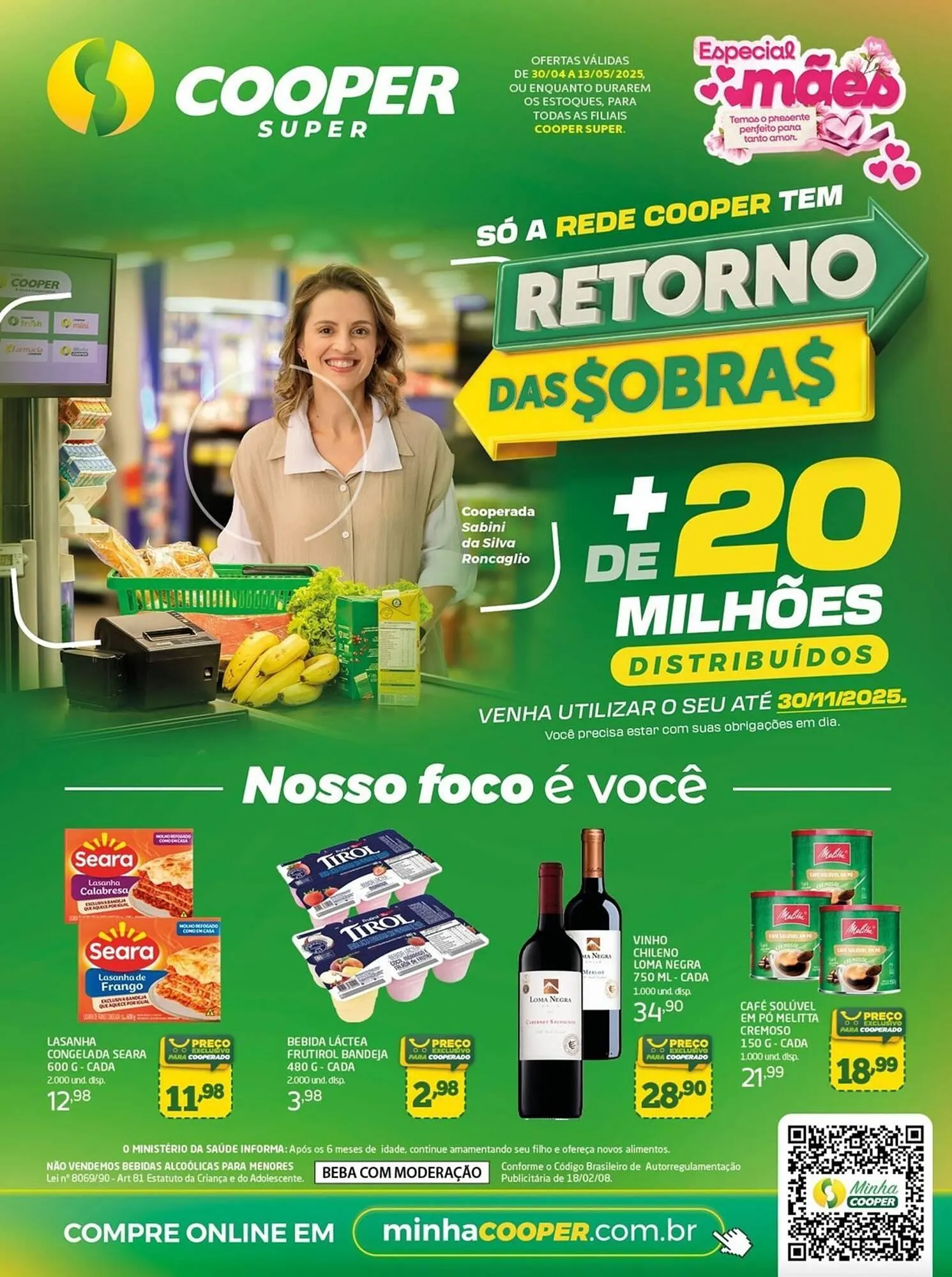 Encarte de Catálogo Cooper 30 de abril até 13 de maio 2025 - Pagina 1