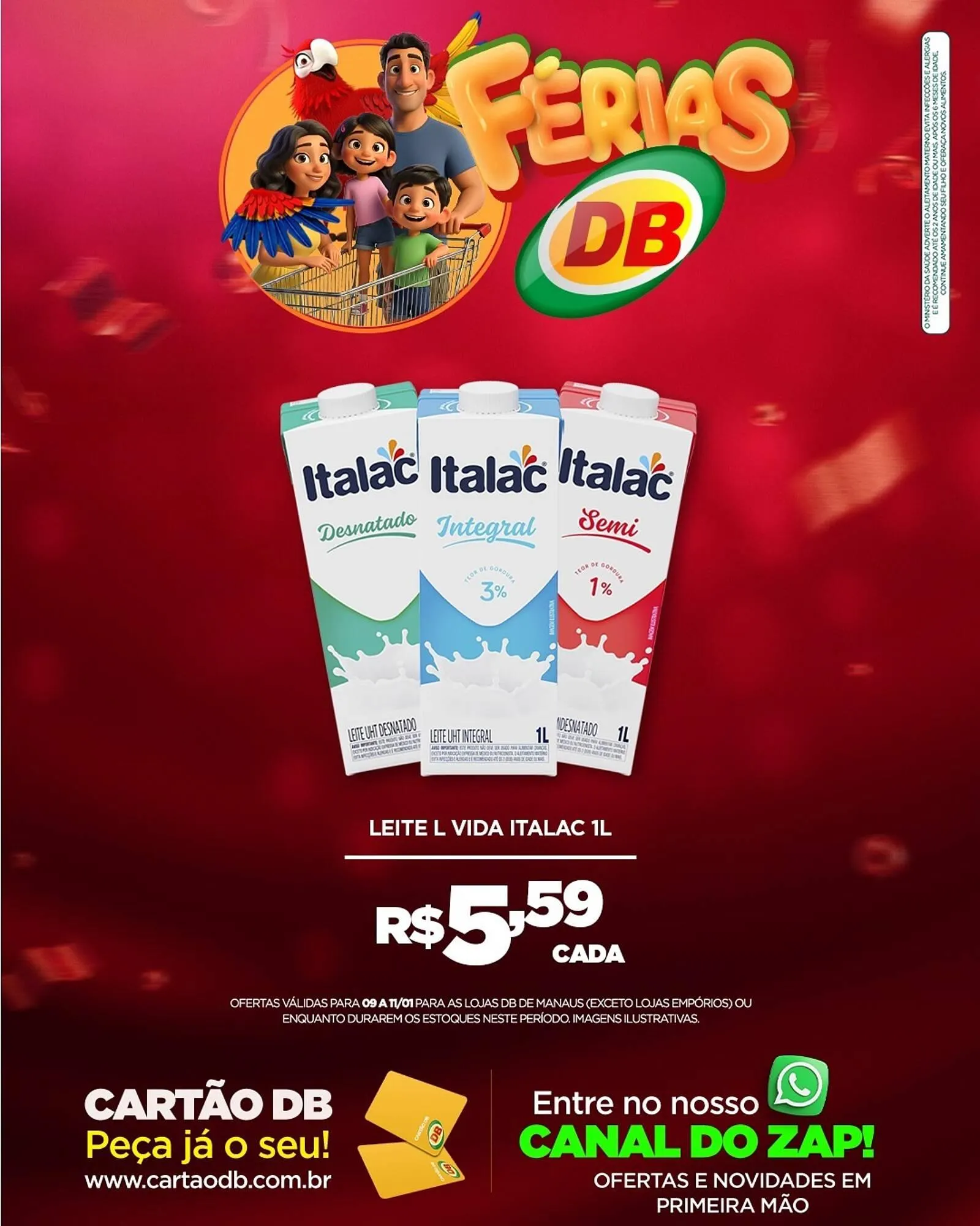 Encarte de Catálogo DB Supermercados 9 de janeiro até 11 de janeiro 2026 - Pagina 4