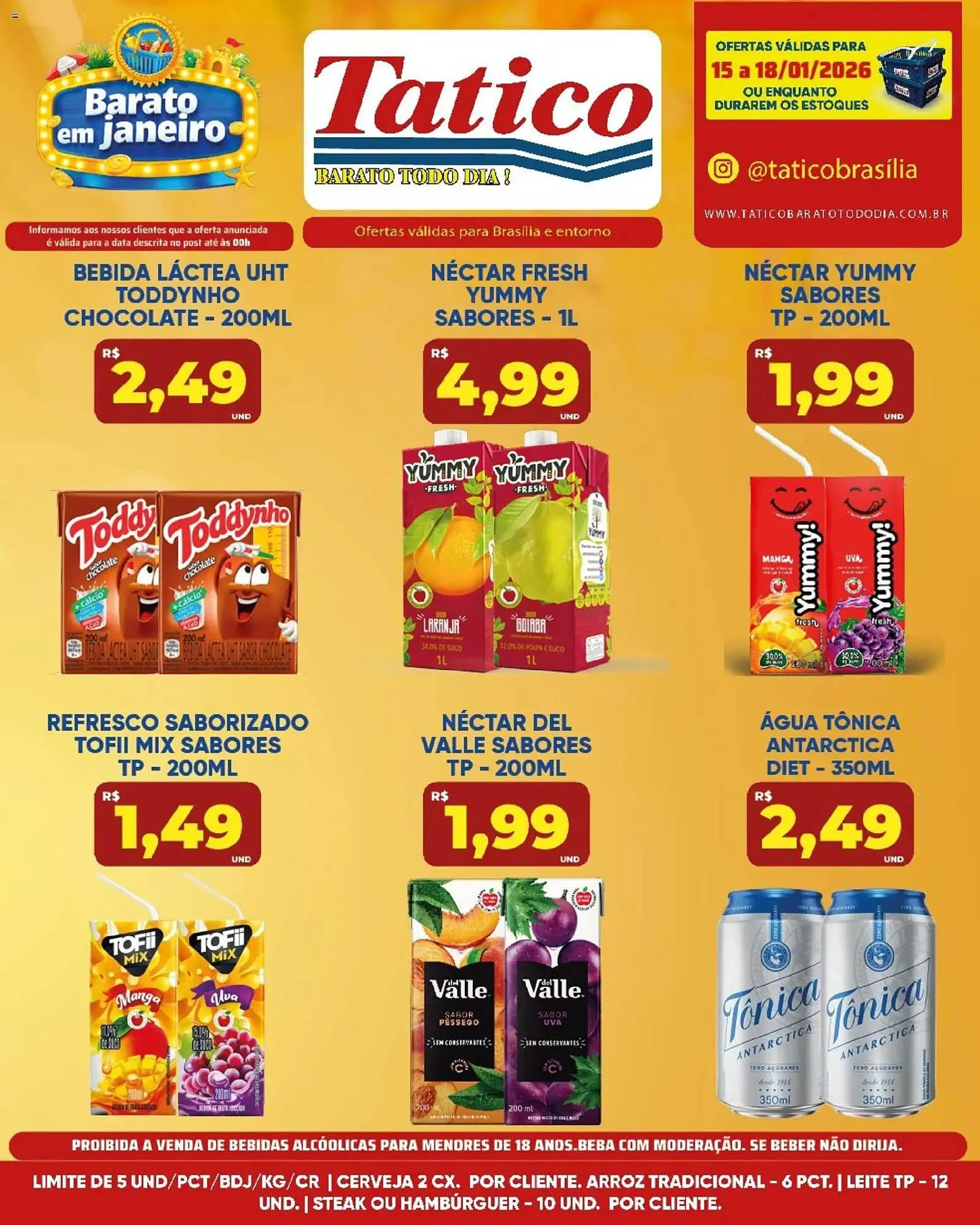 Encarte de Tabloide Tatico 15 de janeiro até 15 de janeiro 2026 - Pagina 18