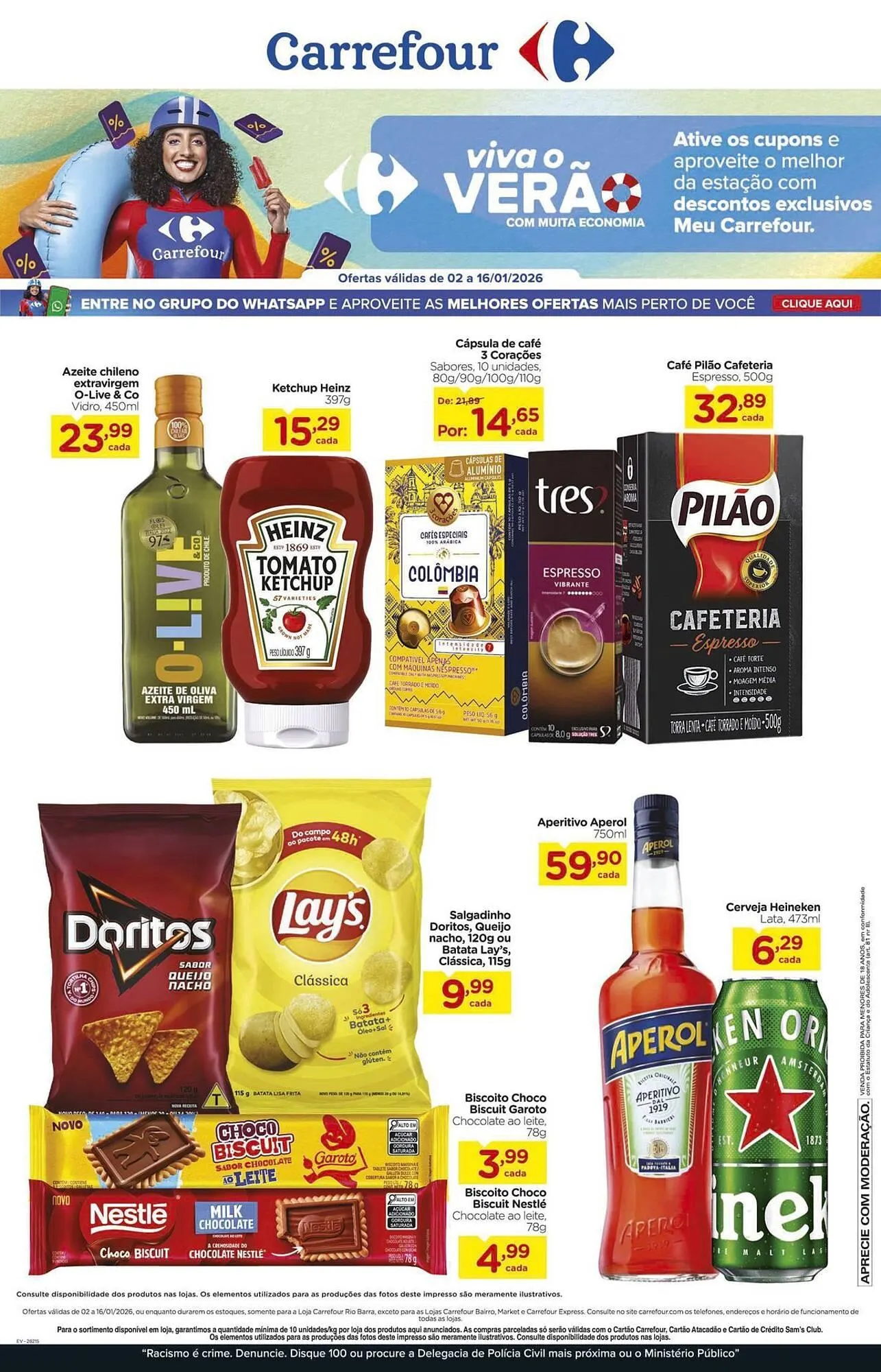 Encarte de Folheto Carrefour 2 de janeiro até 16 de janeiro 2026 - Pagina 1