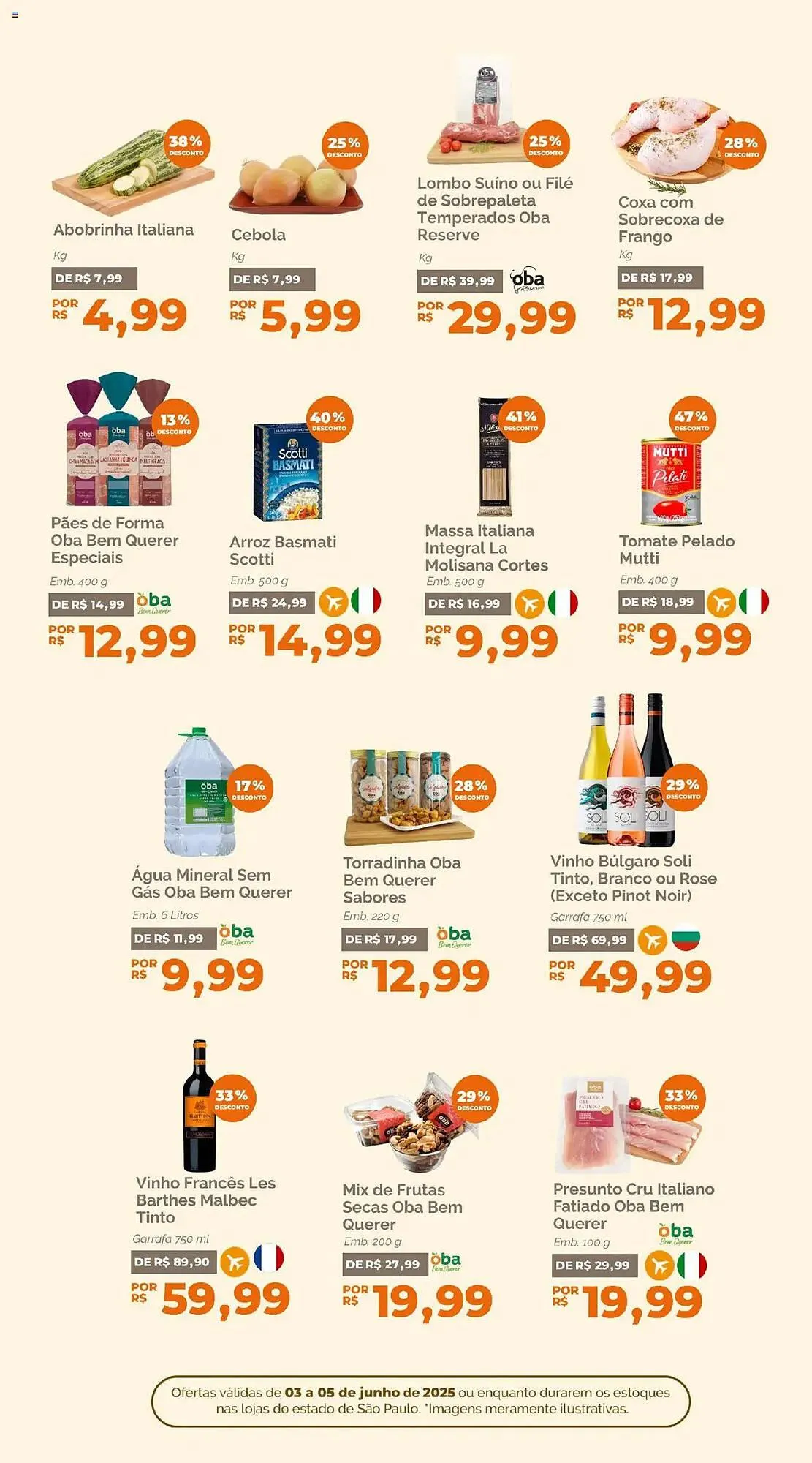 Encarte de Catálogo Oba Hortifruti 3 de junho até 5 de junho 2025 - Pagina 5