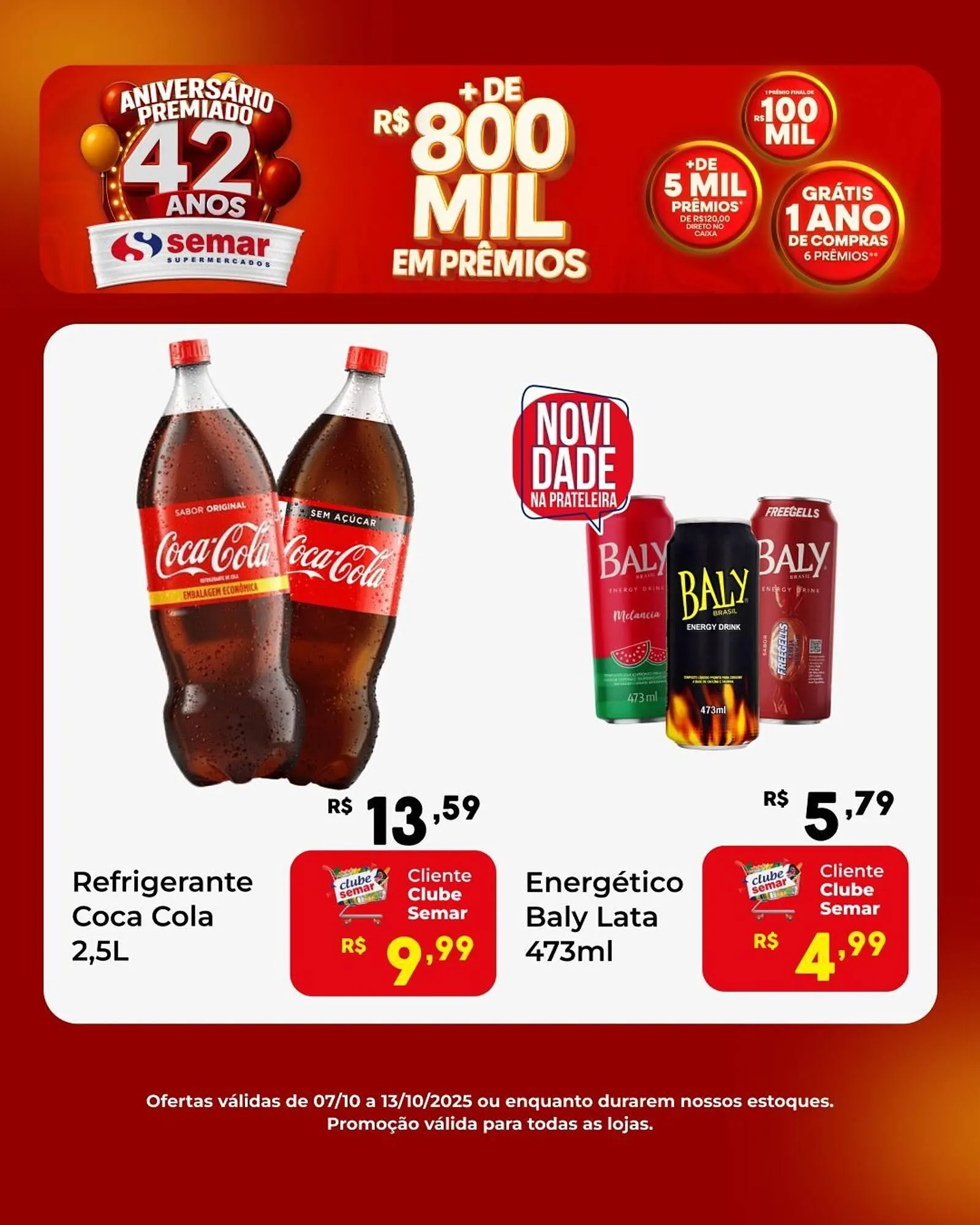 Encarte de Folheto Semar Supermercado 7 de outubro até 13 de outubro 2025 - Pagina 5