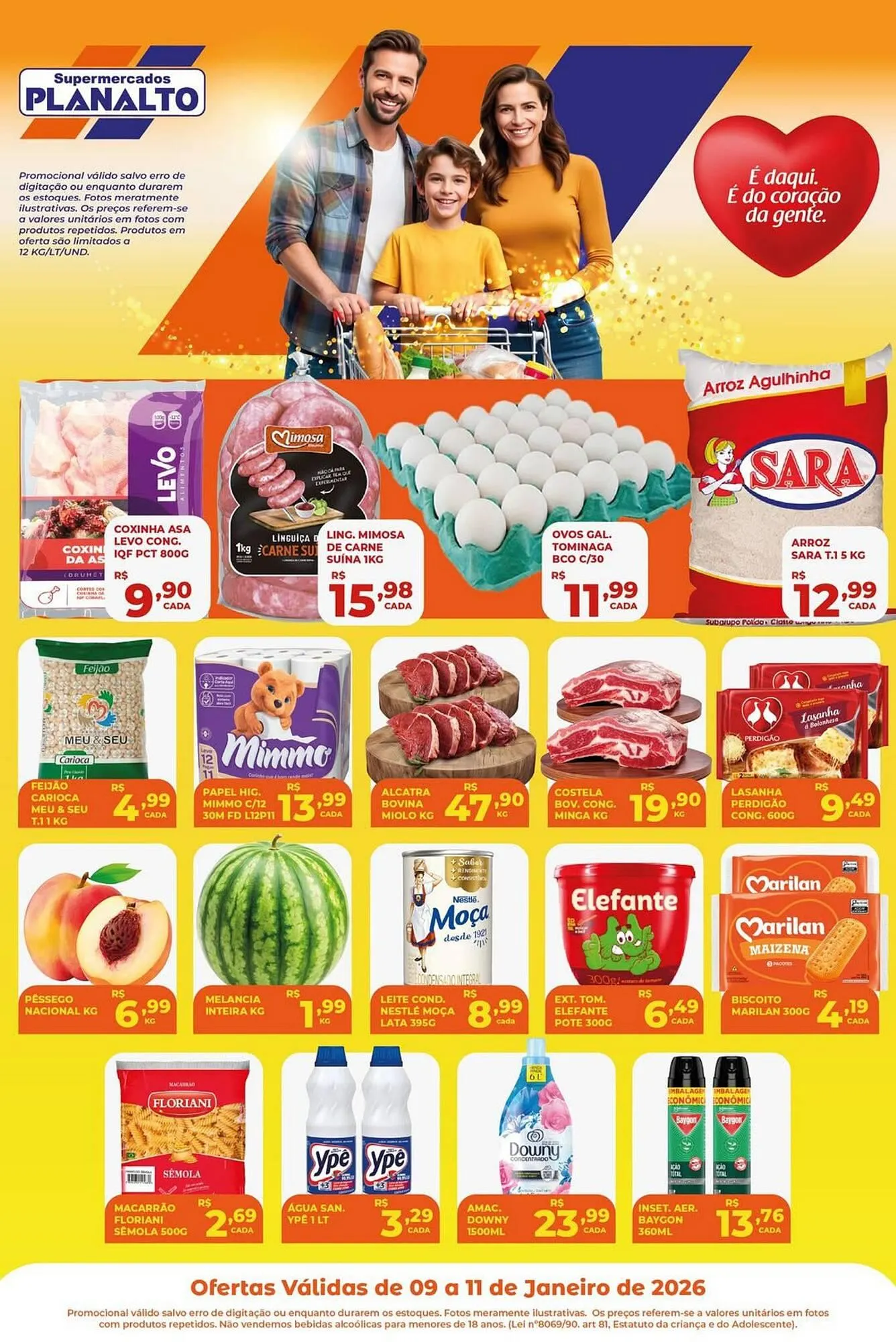 Encarte de Catálogo Supermercados Planalto 9 de janeiro até 11 de janeiro 2026 - Pagina 2