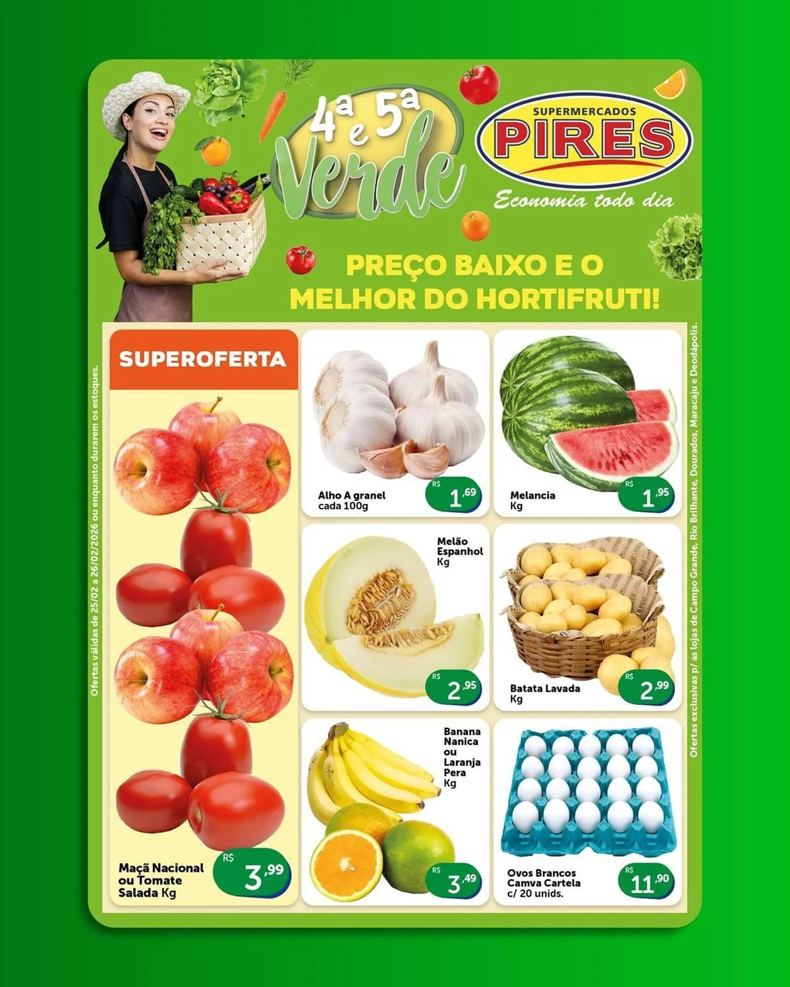 Encarte de Tabloide Pires 25 de fevereiro até 26 de fevereiro 2026 - Pagina 1