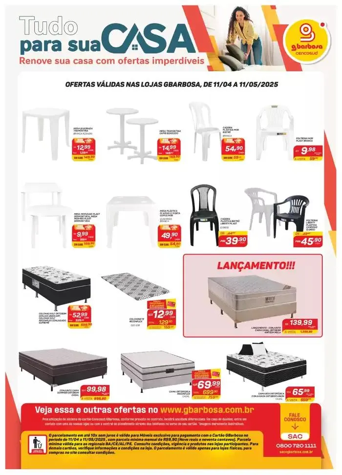 Encarte de Tudo Para Sua Casa 18 de abril até 11 de maio 2025 - Pagina 2